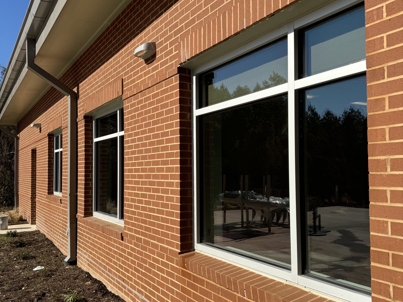 Office building windows cleaned by Omni Home