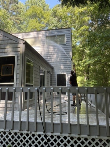 Omni Home crew working on-site in the Triangle